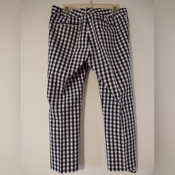 Banana Republic Mad Men Gingham Crop Pants | Limited Edition Collection - Picture 3 of 5